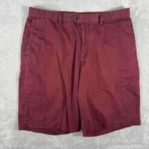 Banana Republic Emerson Shorts Mens 35 Chino Relaxed Fit Casual